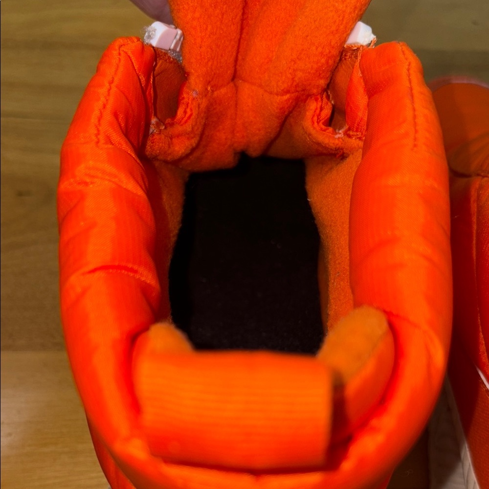 Sorel x prAna Out N About III Puffy Zip Sneaker Boots Orange Wmns 6.5 Waterproof - Picture 7 of 11